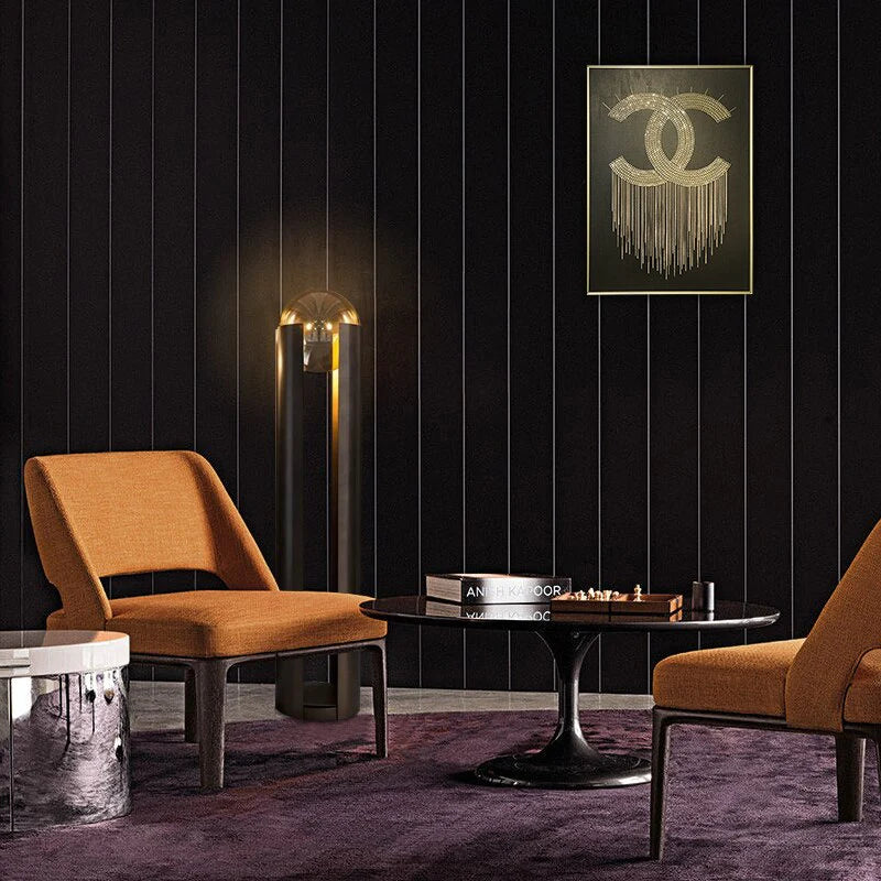 Luminous Totem tall sculptural LED floor lamp