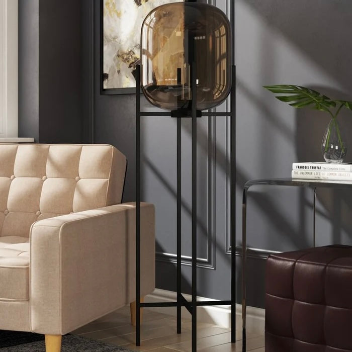 Tall Gallery Frame modern architectural LED floor lamp