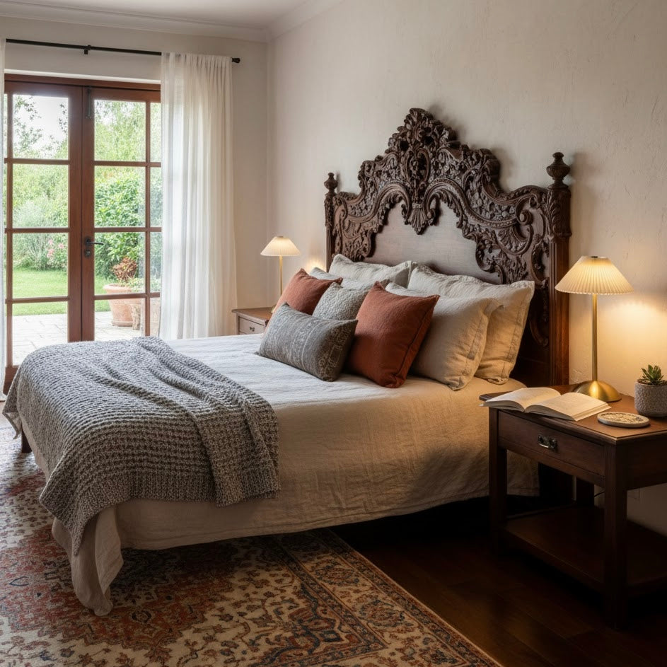 Cordless Plissé rechargeable LED table lamp with pleated design