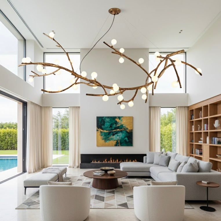 Nordic Branch modern Scandinavian LED branch chandelier