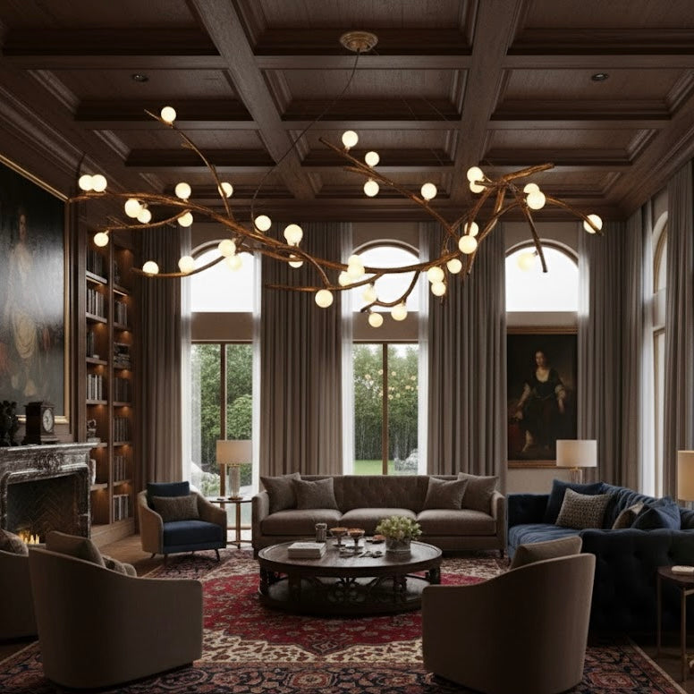 Nordic Branch modern Scandinavian LED branch chandelier