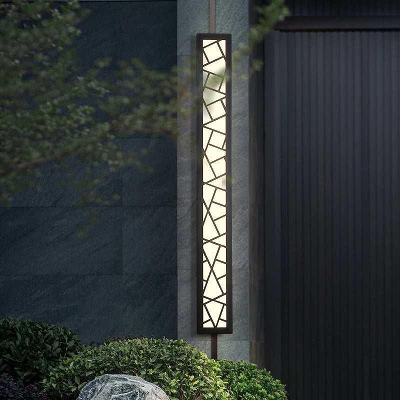 Stone Linear outdoor linear LED architectural light with stone finish