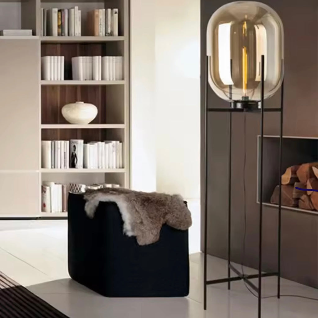 Tall Gallery Frame modern architectural LED floor lamp