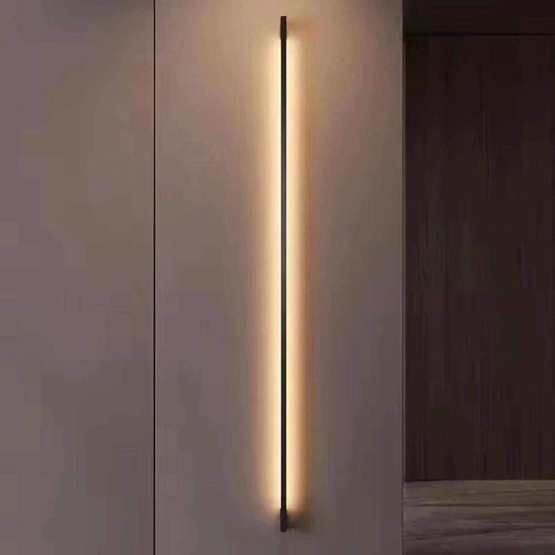 Interior Blade modern linear LED wall light for contemporary interiors