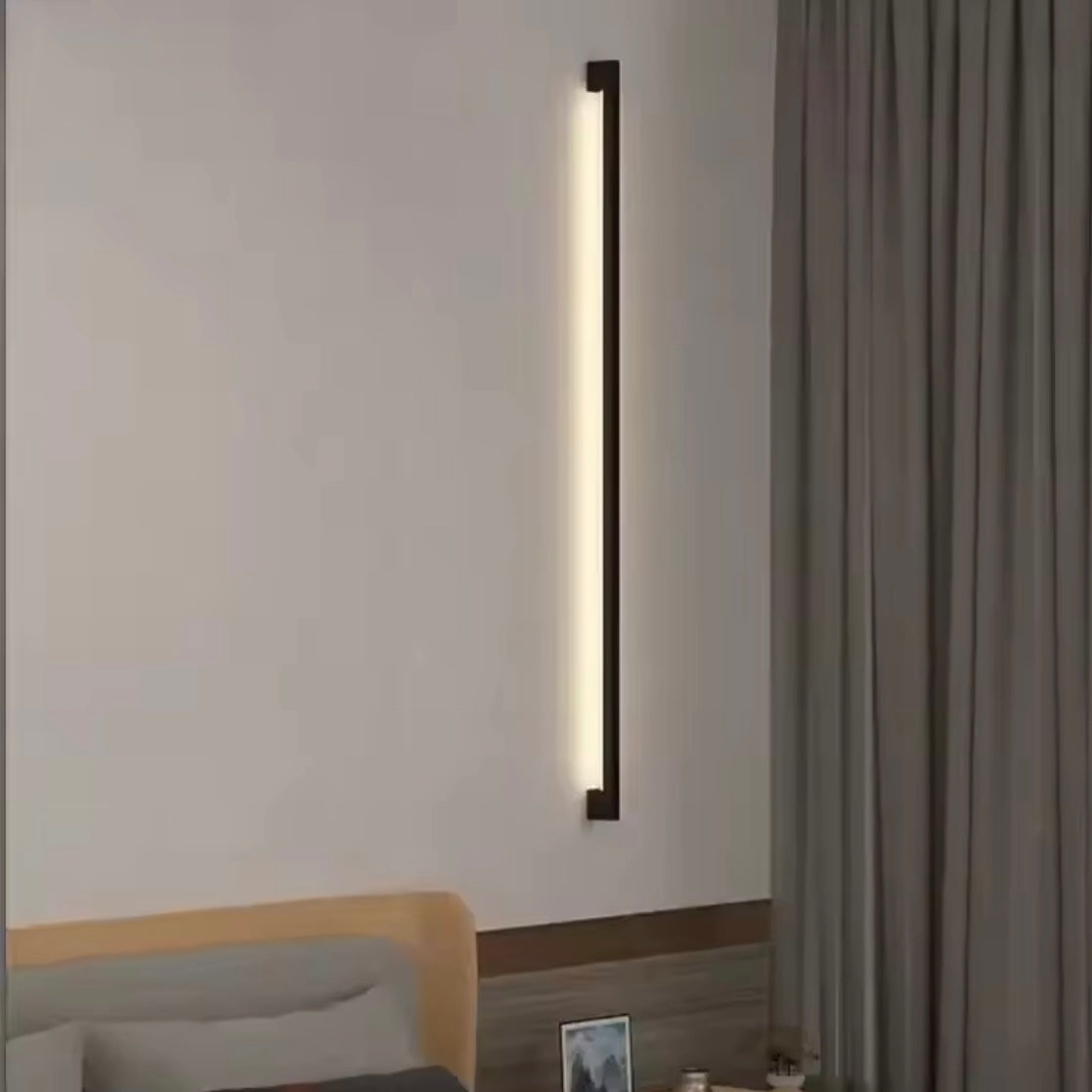 Interior Blade modern linear LED wall light for contemporary interiors