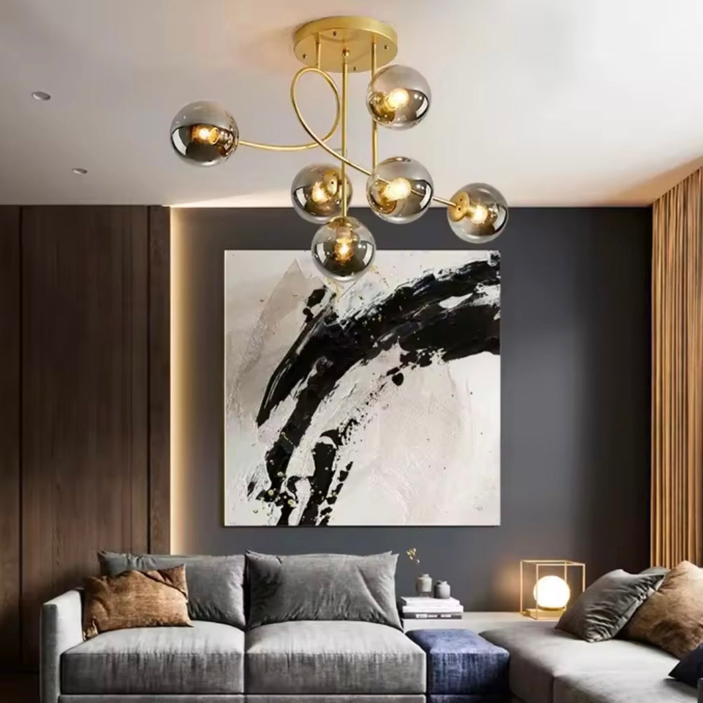 Molecular Constellation modern LED artistic chandelier